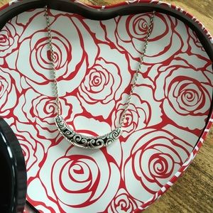 Brighton silver Mingle necklace (NWT)